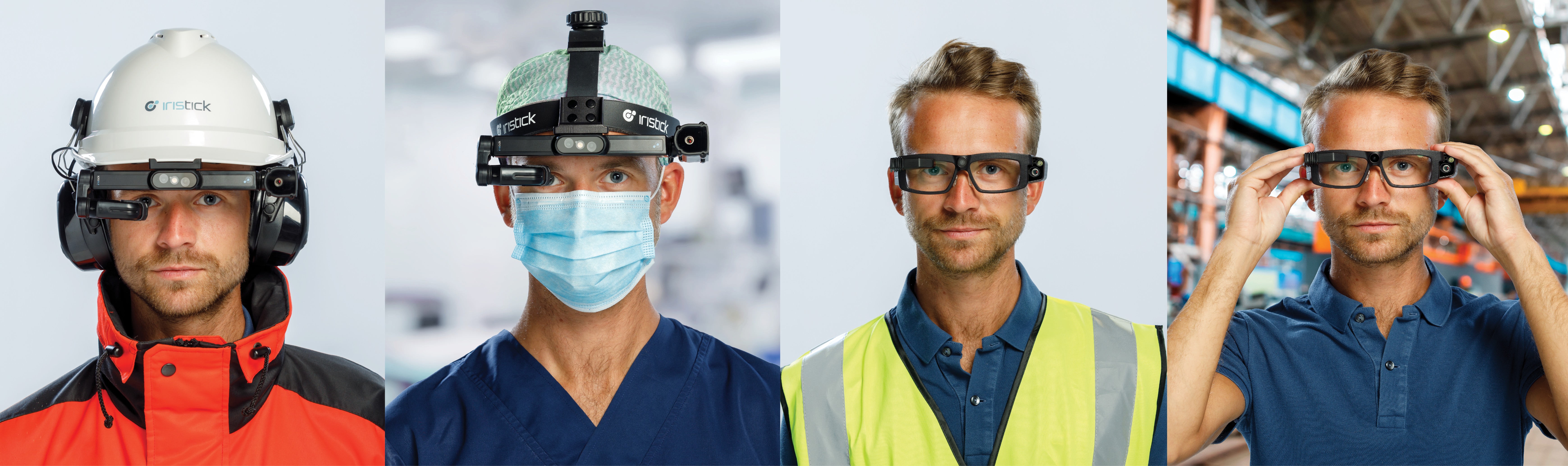 Iristick smart glasses banner